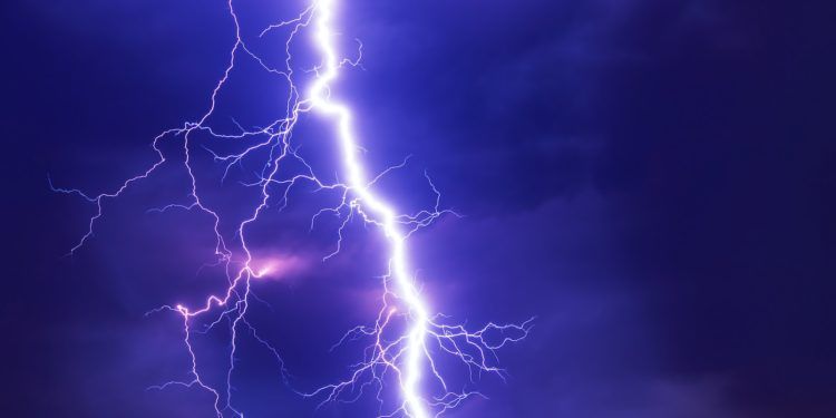 lightning graphic wallpaper