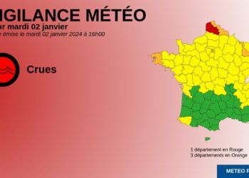 Pas-de-Calais : le fleuve Aa placé en vigilance rouge suite aux fortes pluies