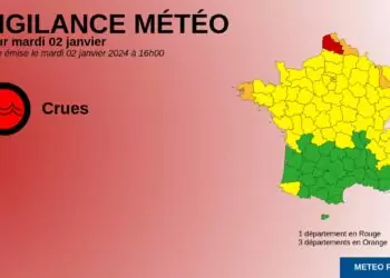 Pas-de-Calais : le fleuve Aa placé en vigilance rouge suite aux fortes pluies